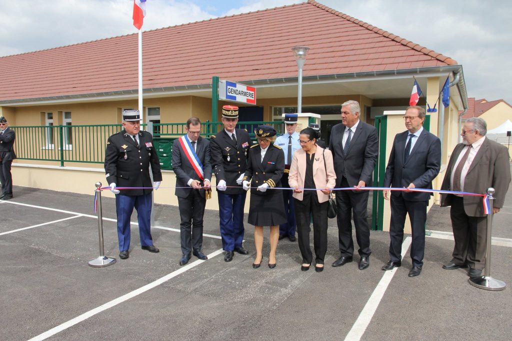 Inauguration Gendarmerie Genlis