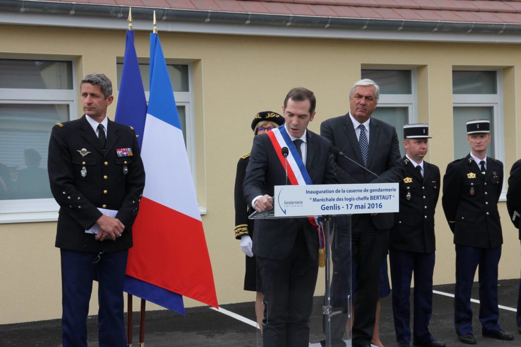 Inauguration Gendarmerie Genlis